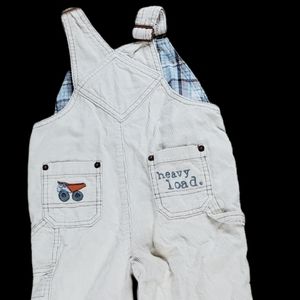 Gymboree Beige Corduroy Boys Overalls